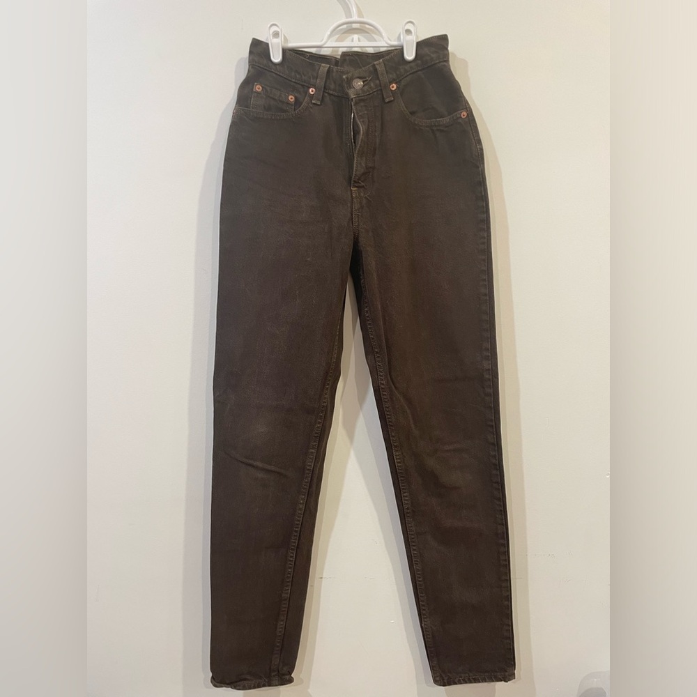 Levi’s vintage Chocolate Brown tapered Jeans